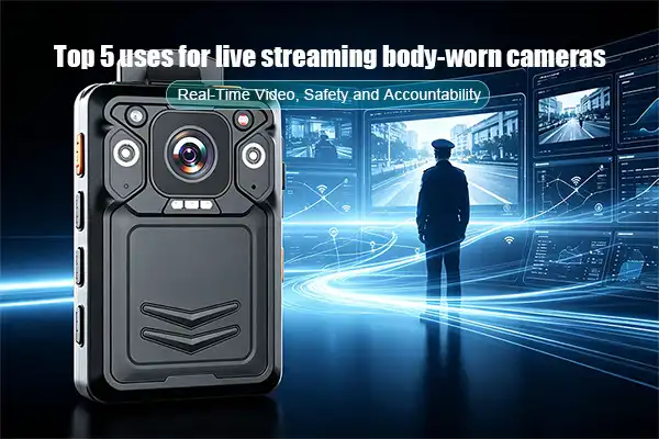 Top 5 uses for live streaming body-worn cameras